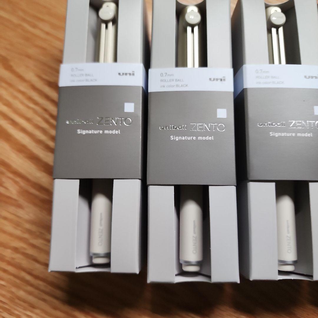 【新色】uniball ZENTO ユニボールゼント シグニチャーモデル　4本