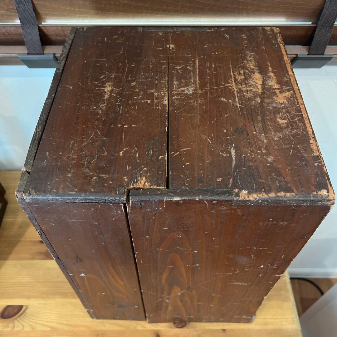 古道具　5段引出し　小引き出し　ヴィンテージ　アンティーク　ドロアー　昭和レトロ