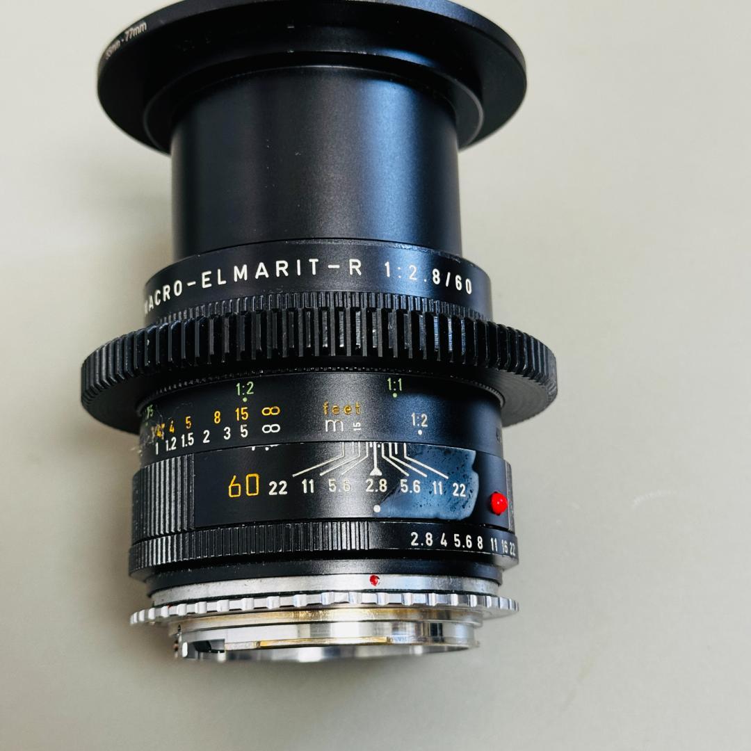 シネマ用 Leitz Macro -Elmarit-R 1:2.8/60 3カム