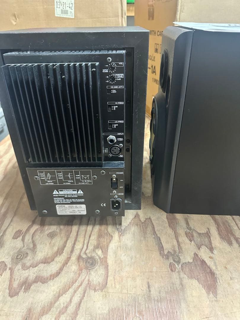 Fostex NF-1A スタジオモニタースピーカー　2台