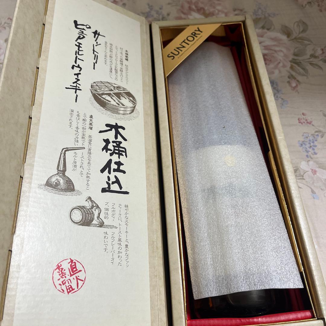 【廃盤】　サントリー　ピュアモルトウイスキー　木桶仕込　1981年　直火蒸溜