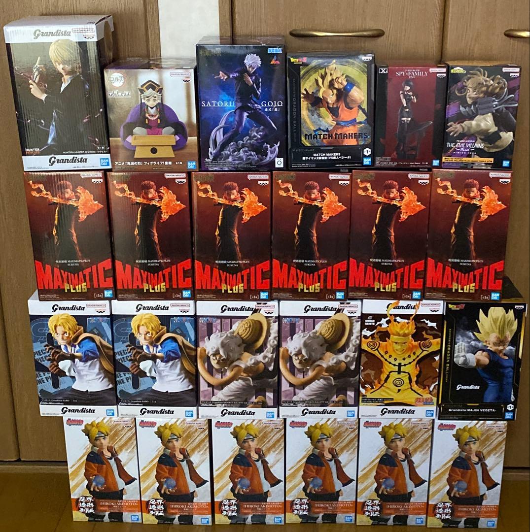 最新プライズフィギュアまとめ売り　24体　ジャンプ系