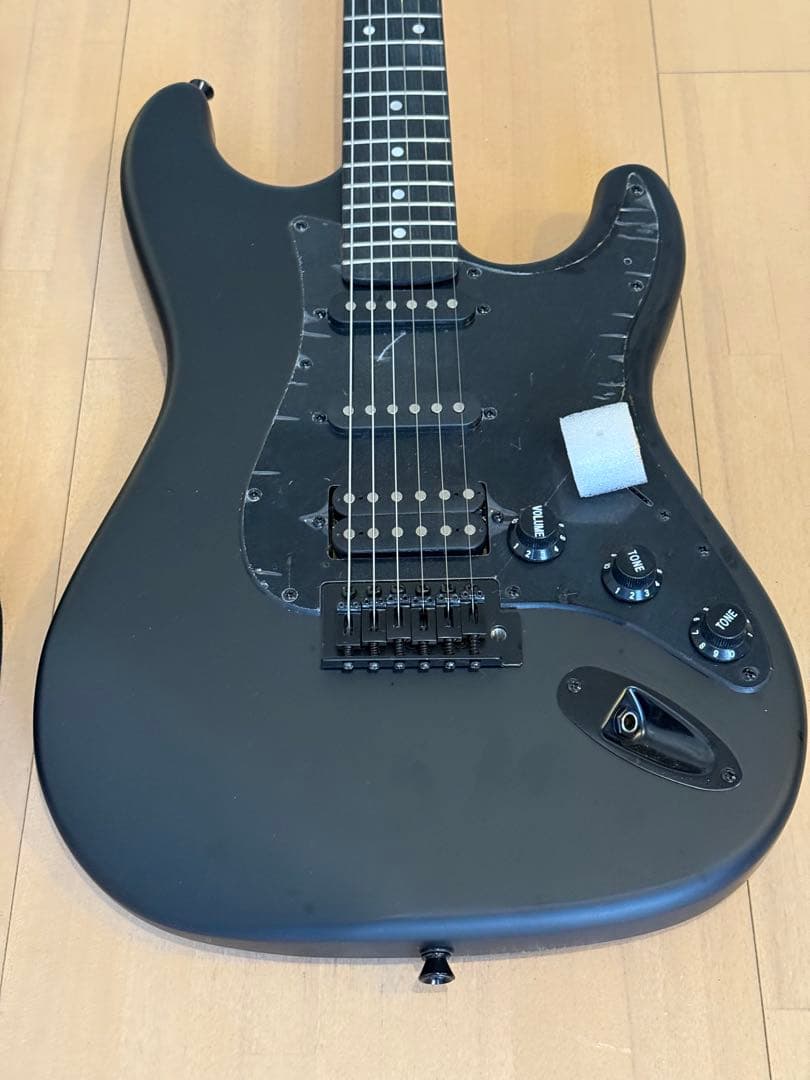 【極美品】SELDER エレキギター　STC-04 マットブラック　黒