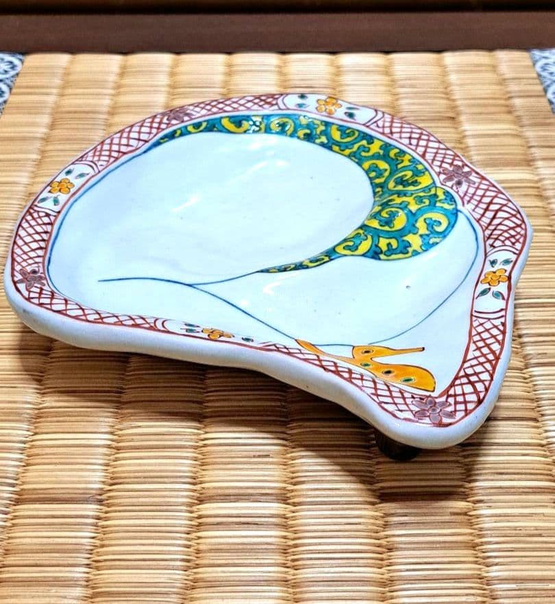 珍品　陶芸　作家物　松浦コータロー　コータロー　初期作品　色絵　美尻文　絵付師