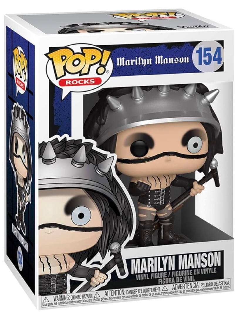 マリリンマンソン　フィギュア 保護ケース付き！　送料無料