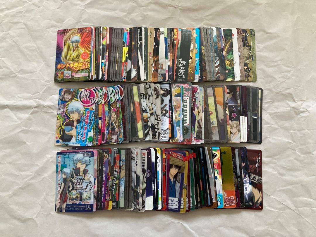 銀魂カードガム コレクション まとめ売り 158枚