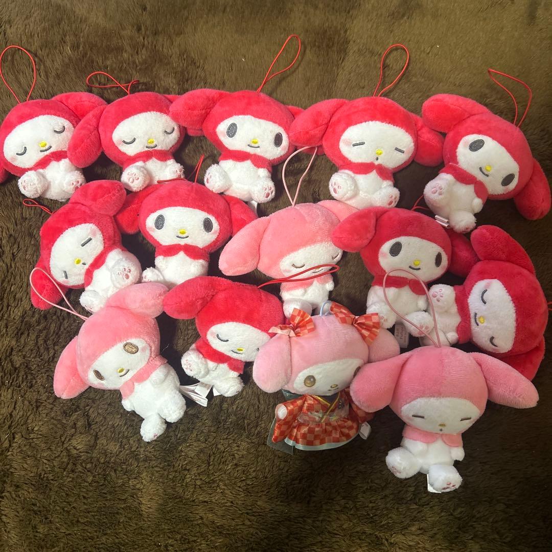 マイメロディ ぬいぐるみストラップ 14個セット
