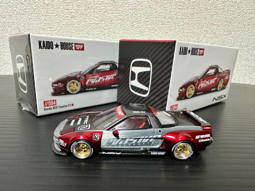 MINI GT 街道ハウス NSX V1 チェイス 未開封 2台セット