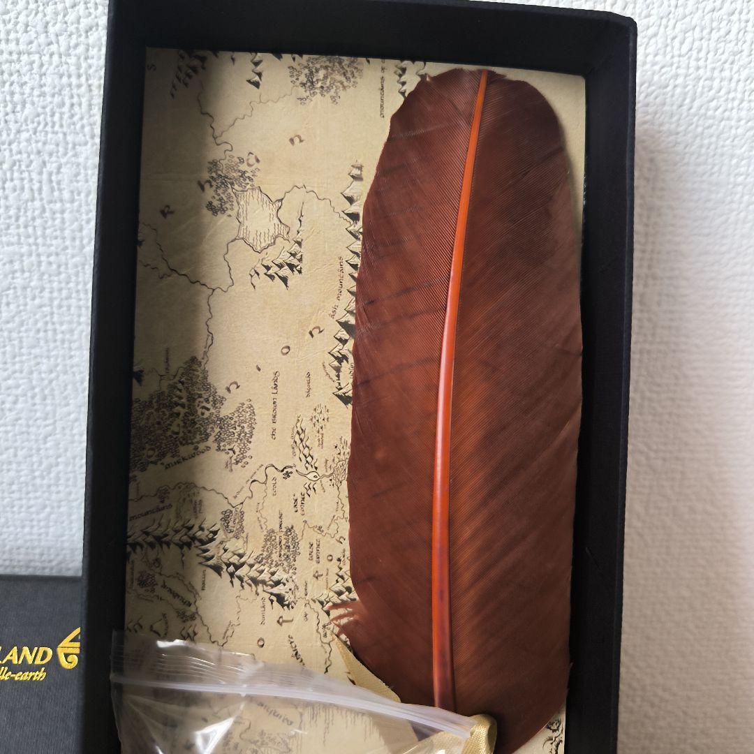 映画ホビット 羽つき万年筆（インクボトル付き）未使用品　レアグッズ