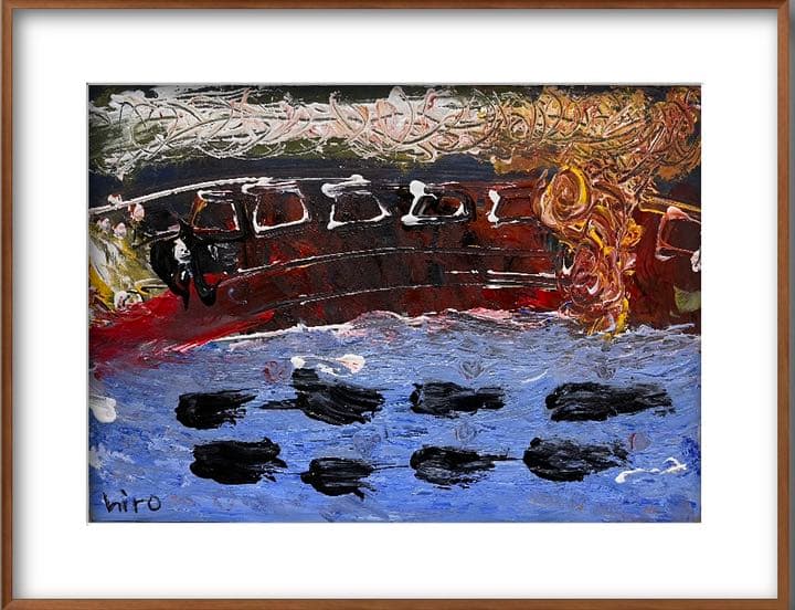 絵描きhiro C「愛はスペクタクル(ザマリンエキスプレス)」