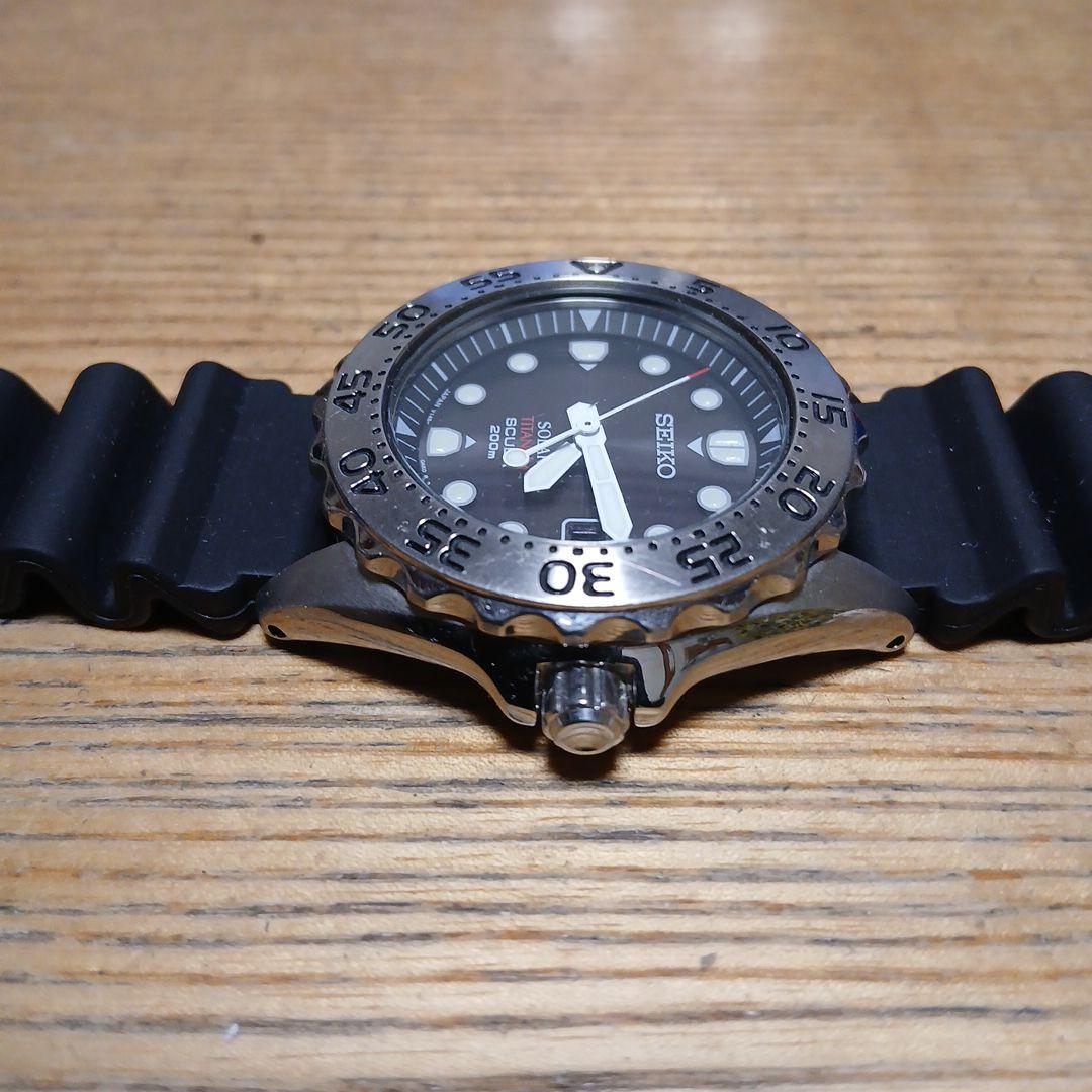 ケ*5様 SEIKO 【稼働品】ソーラー　200m ダイバーズウォッチ