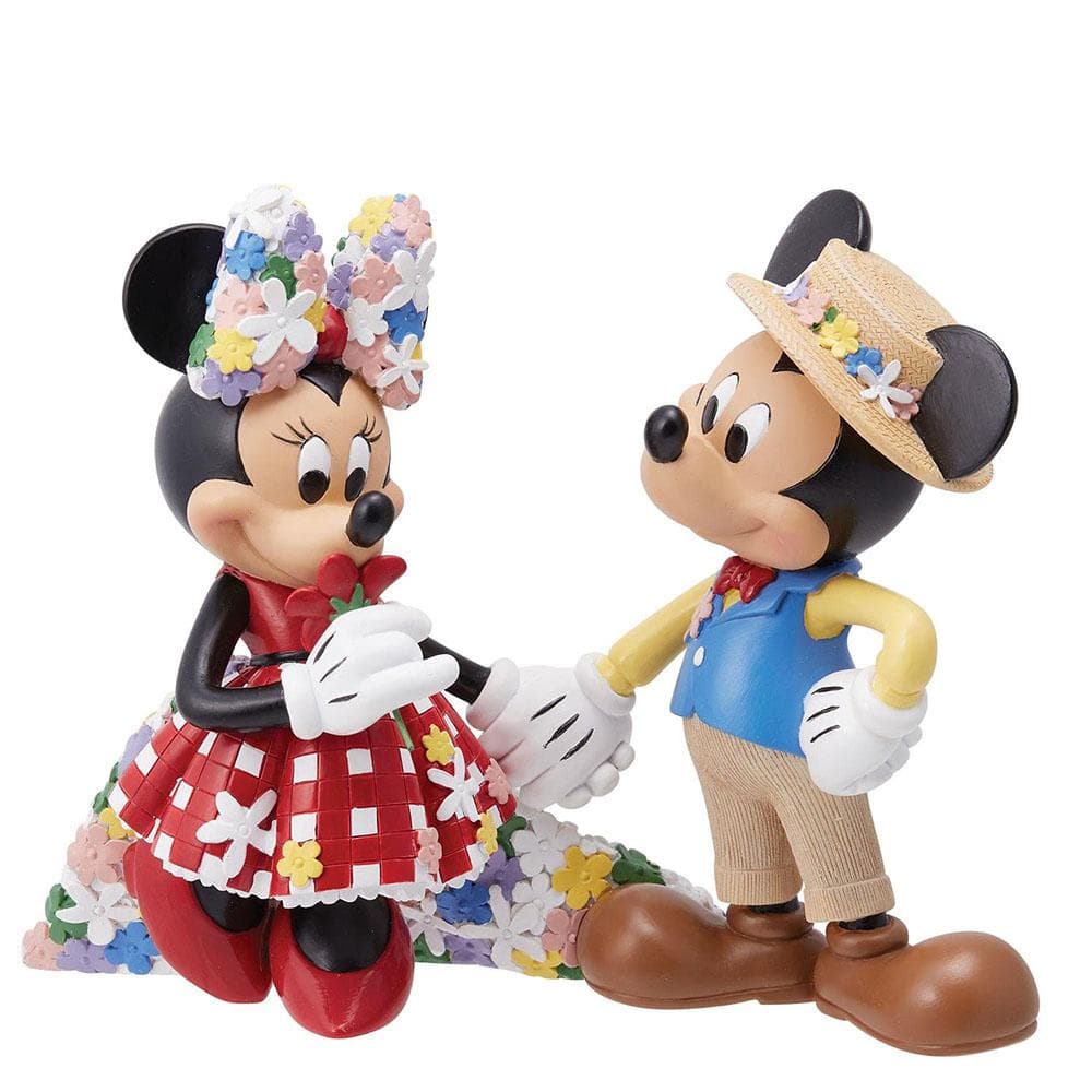 新品【Disney Showcase】ミッキー＆ミニー ボタニカル