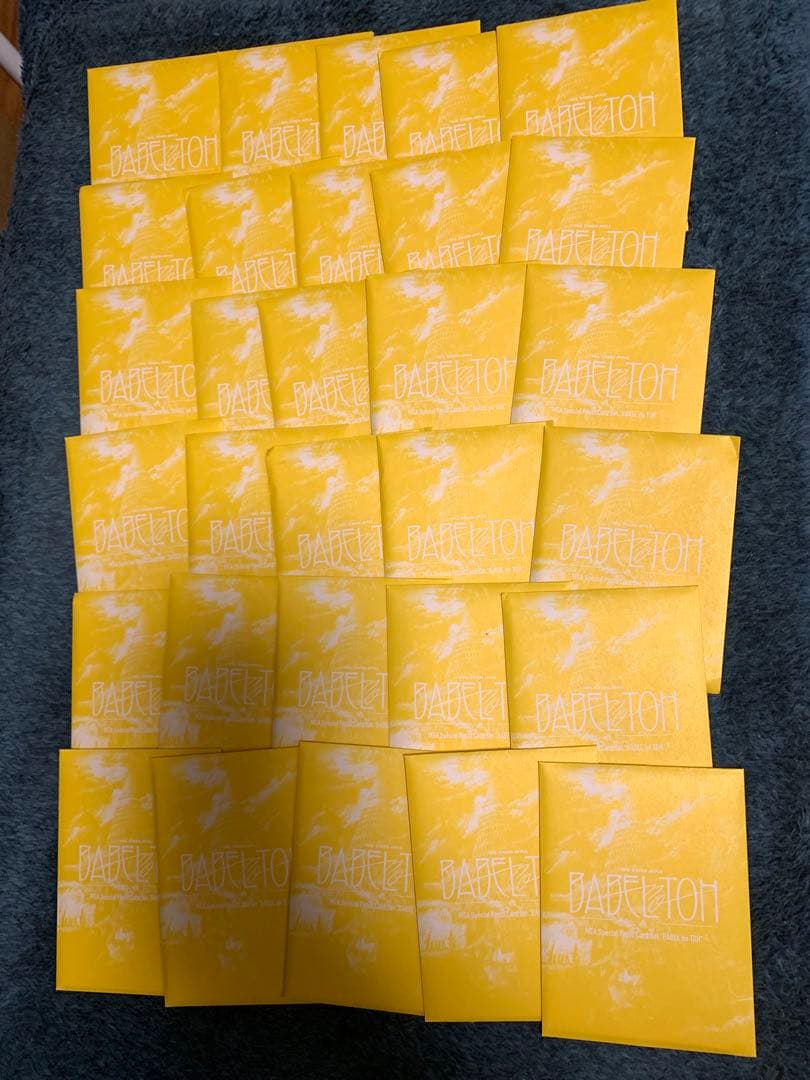 Mrs. GREEN APPLE ミセス　BABEL フォトカード　30点