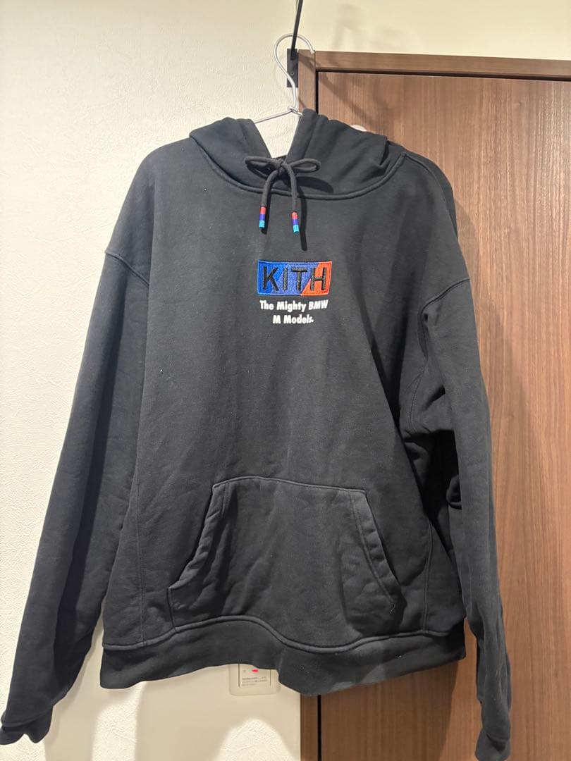 KITH ブラック XL パーカー