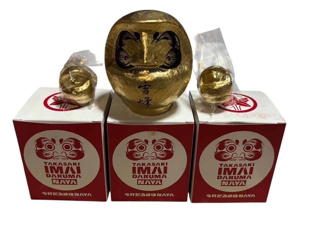 【激レア】  peak 2026 雪峰ダルマ　中小　ステッカー付き