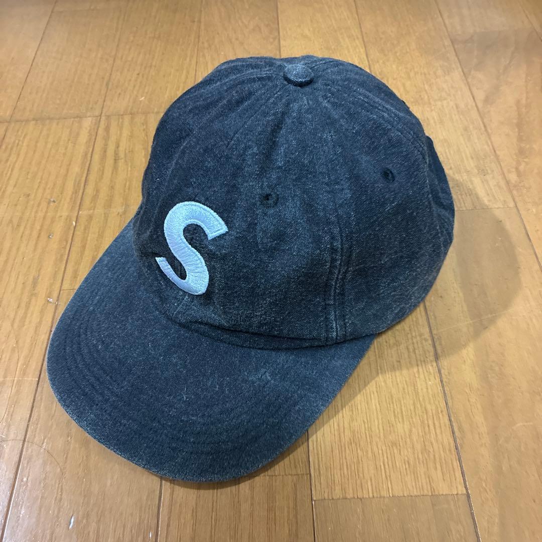 SUPREME ダークグレー キャップ