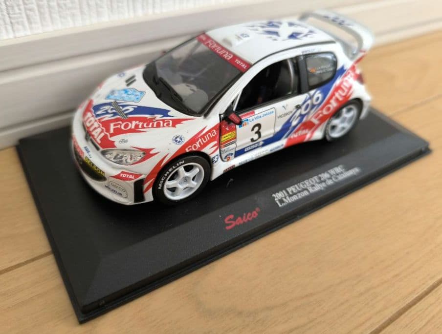 PEUGEOT プジョー206 WRC ミニカー 1/32