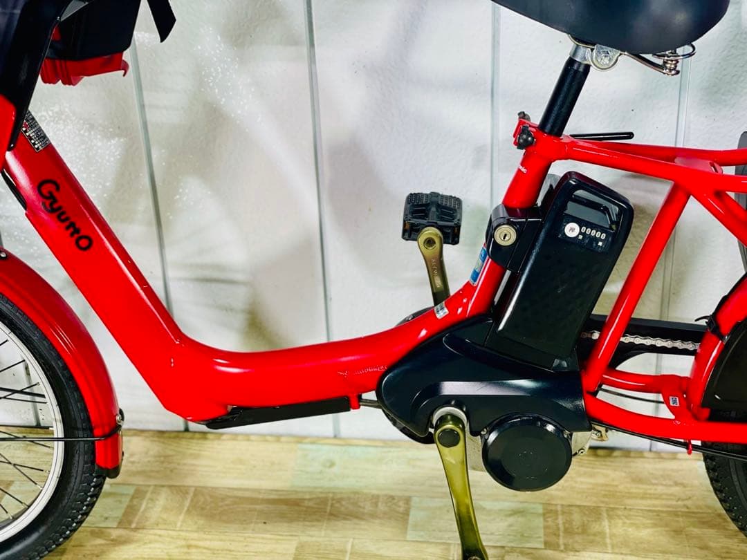 2663パナソニック16アンペア 20インチ子供乗せ電動アシスト自転車