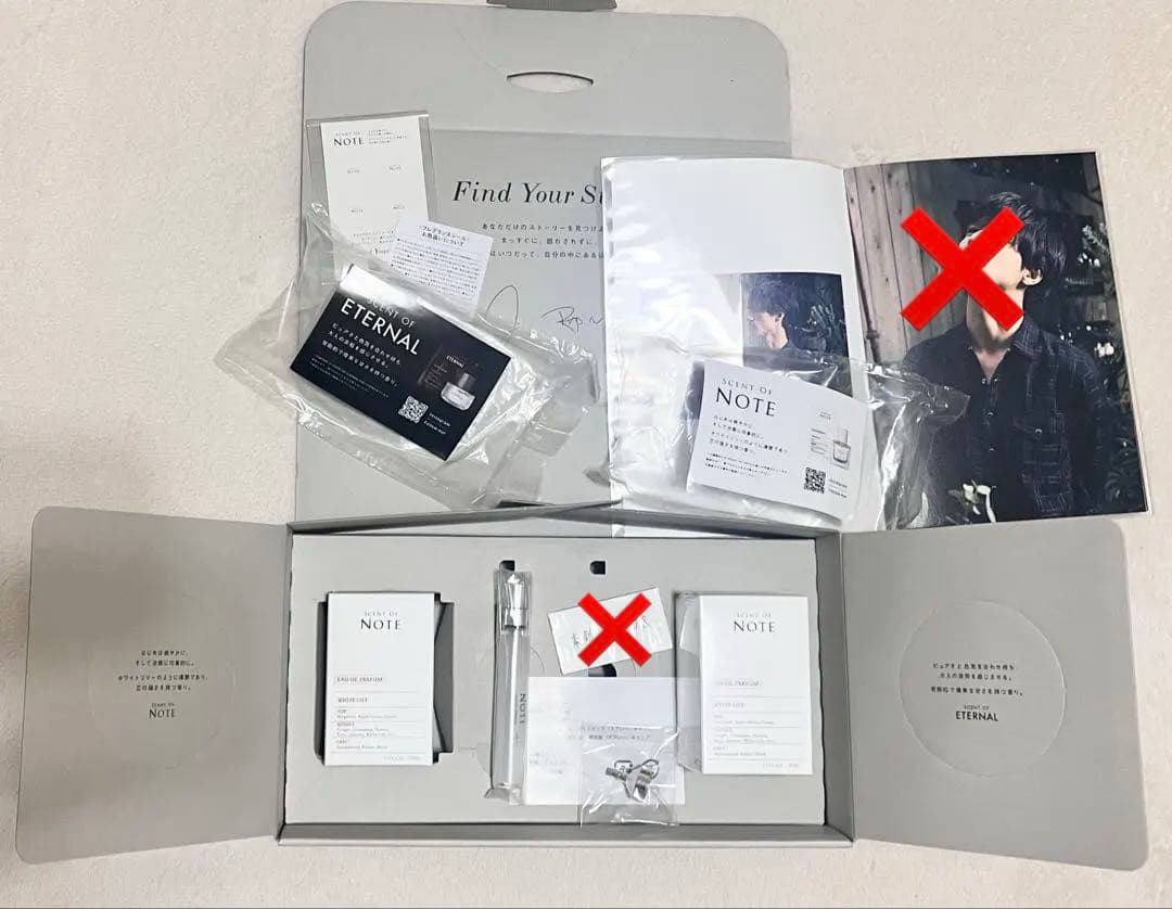 9点【新品未開封】刻印サイン入りSENCE OF NOTE 錦戸亮