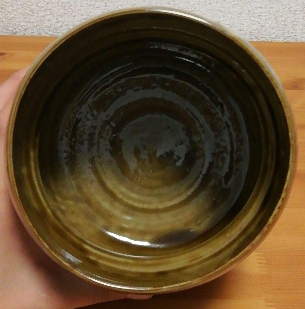 而妙斎書付　味楽作　高取焼　銘『福寿』　瓢形　水指　共箱　茶道具