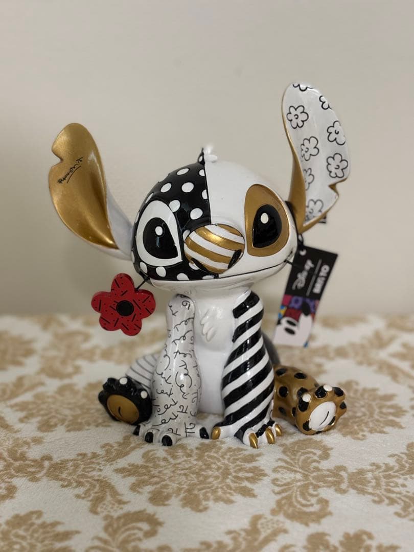 【Disney by Britto】スティッチ シッティング ポーズ