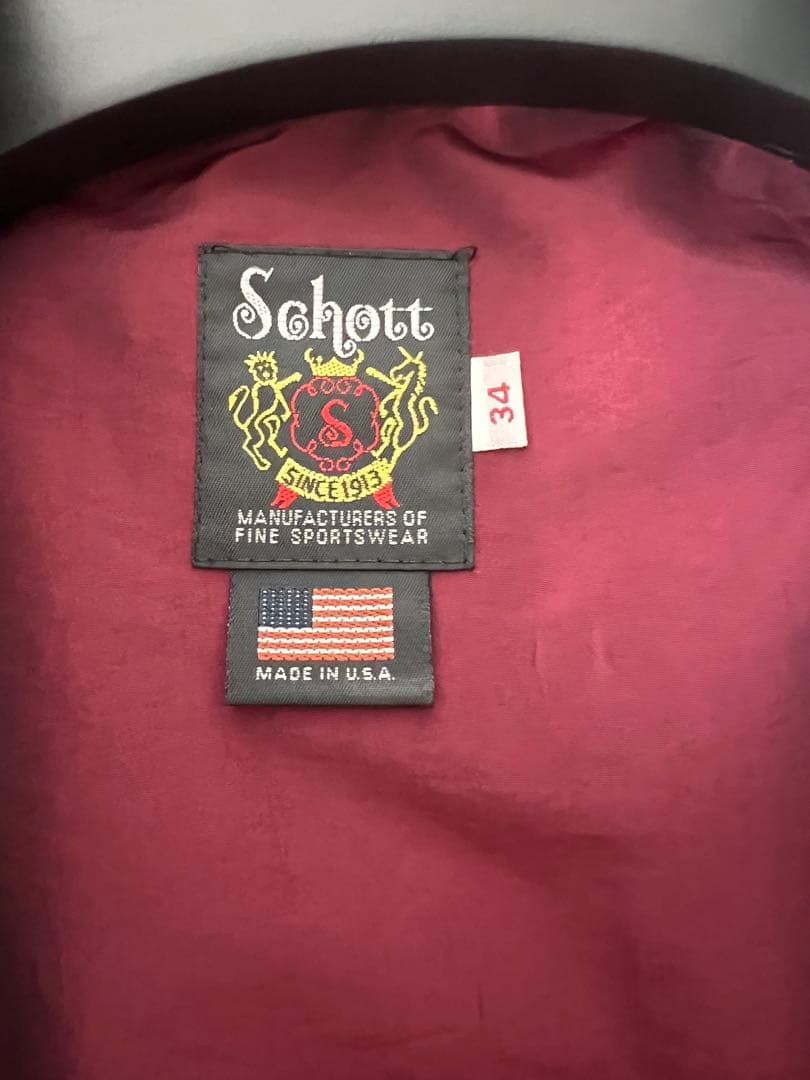 Schottシングルライダースジャケット641XX