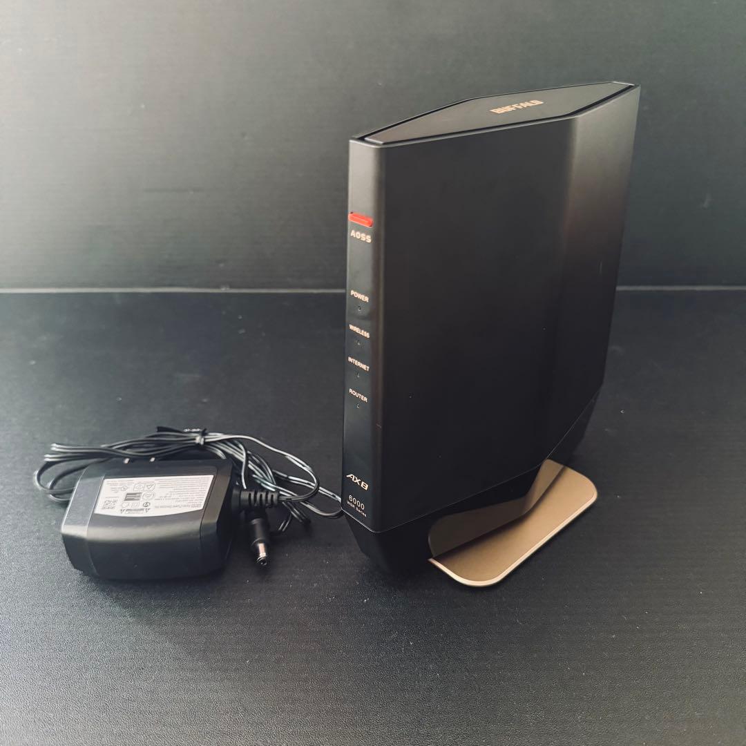 【使用感少なめ】BUFFALO WSR-6000AX8P-MB