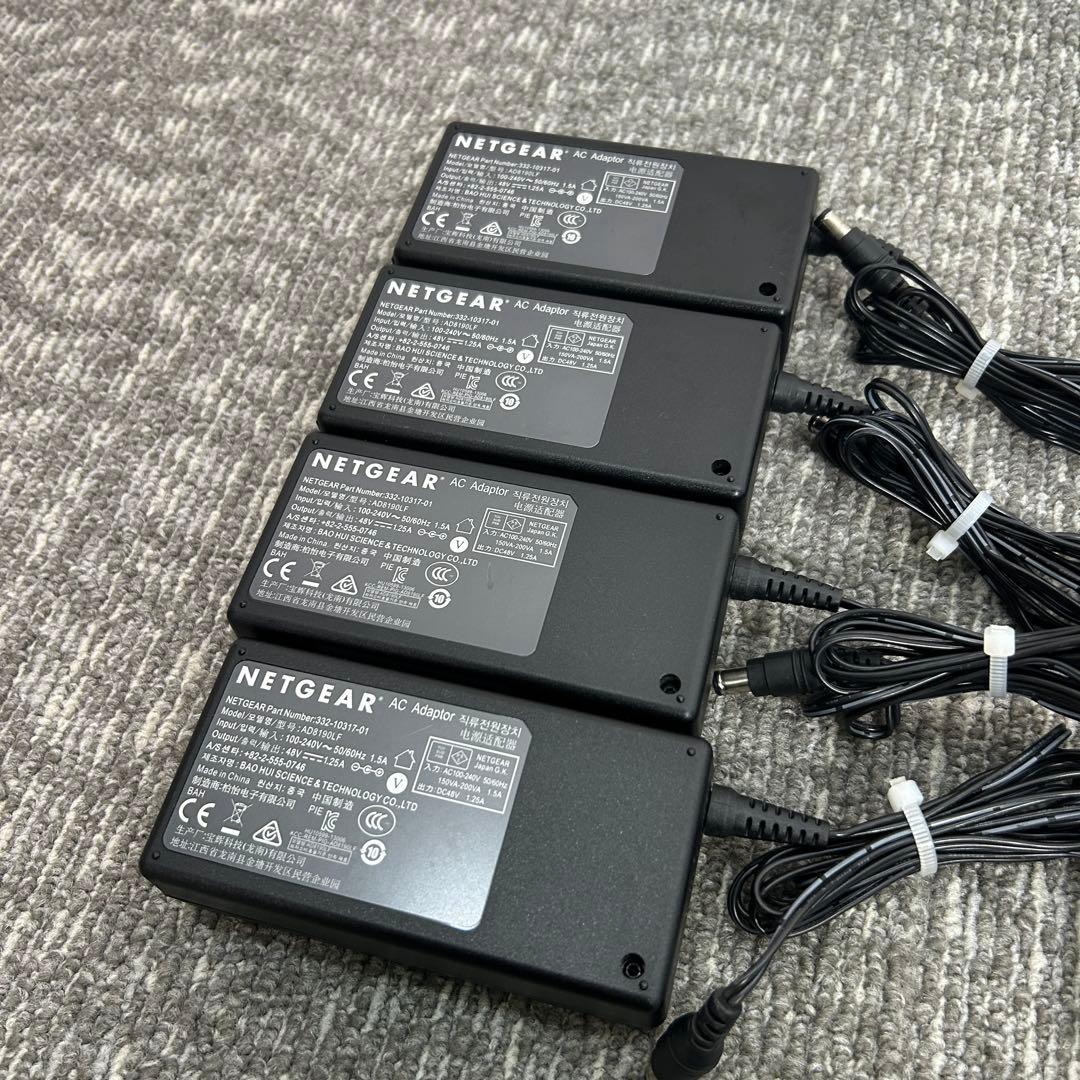 ①【4個セット】傷あり　NETGEAR GS108PEv3 ギガビット