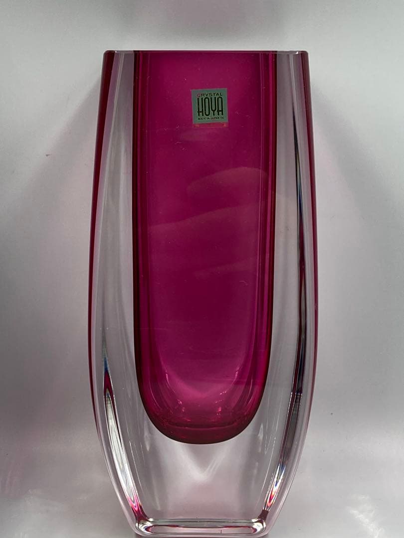 花瓶　HOYA CRYSTAL ホヤクリスタル　管mpr