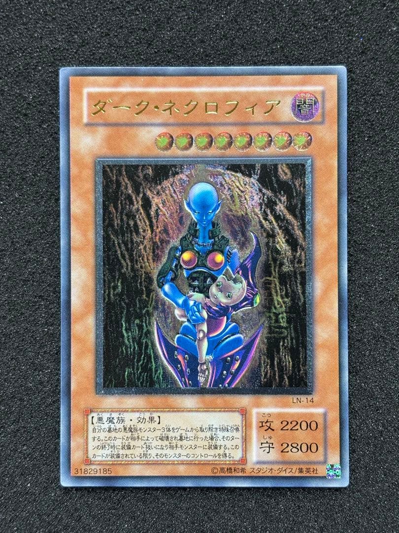 バ*ラ様 【極美品】　遊戯王　ダーク・ネクロフィア レリーフ