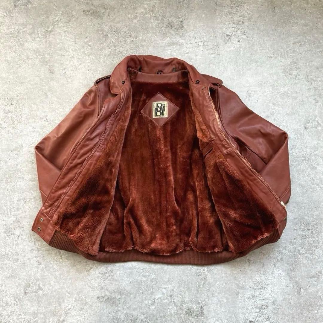 【超希少】80s 短丈 ヴィンテージ フライトレザージャケット G-1 A-2