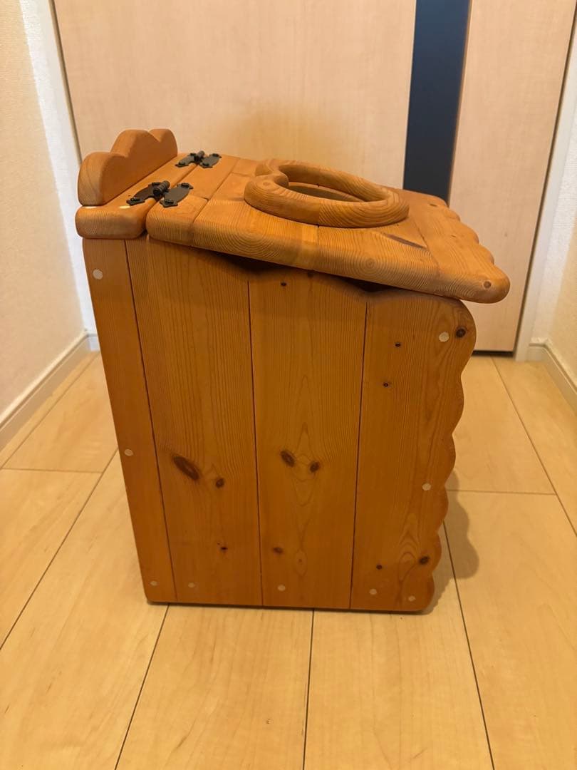 アメリカンカントリー家具　カントリーハートダストBOX ゴミ箱