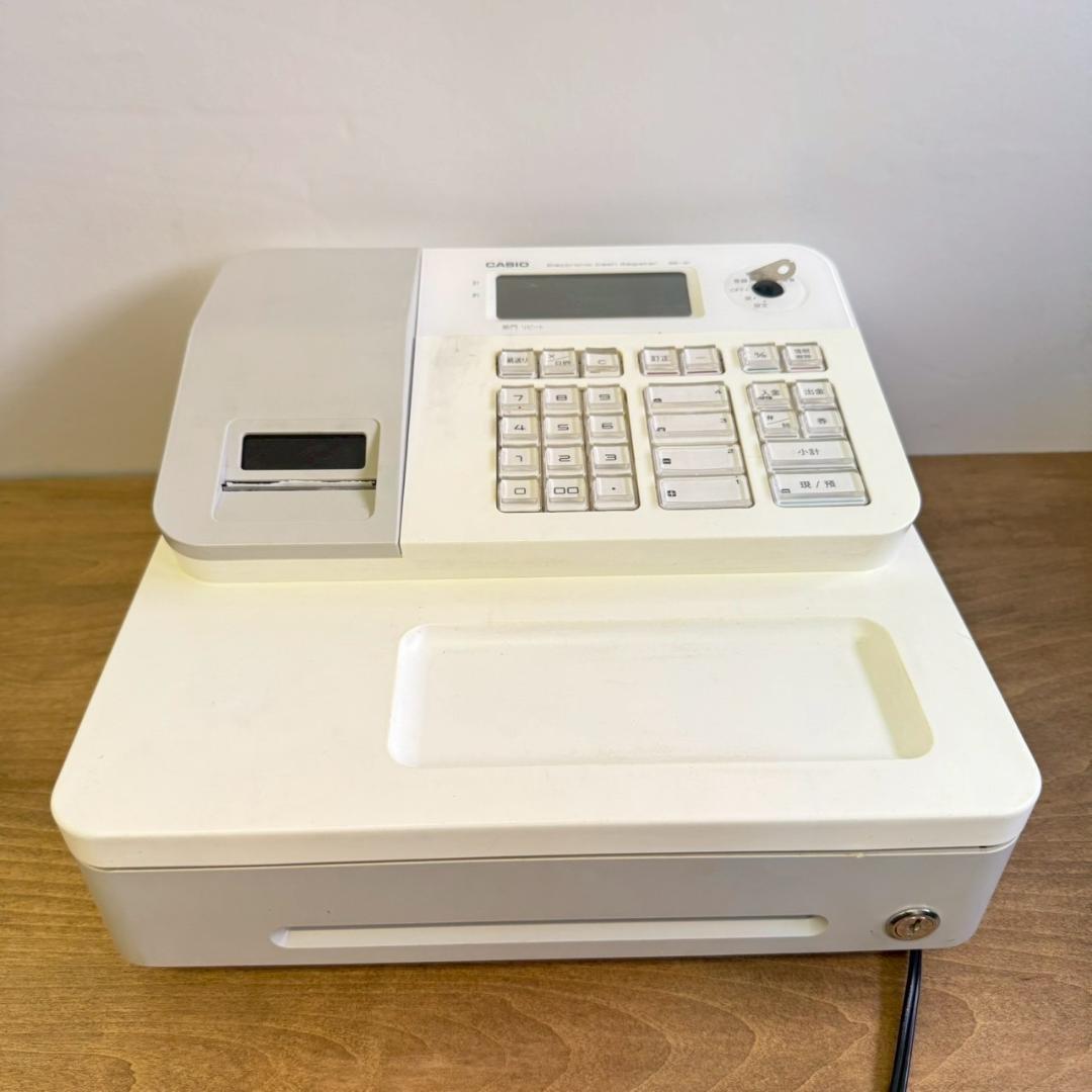 CASIO カシオ SE-G1/NL-100 電子レジスター ホワイト 店舗用品
