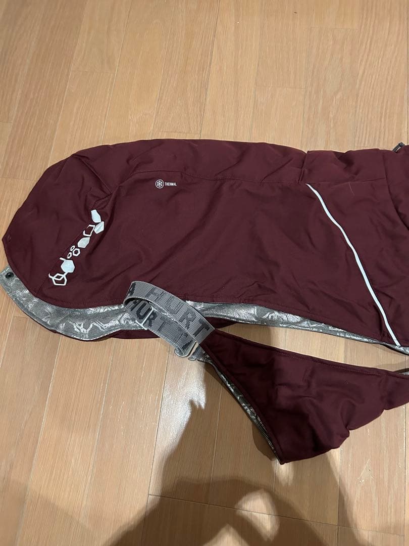 Hurtta フルッタ　エクストリームウォーマー　ブラックパープル　45