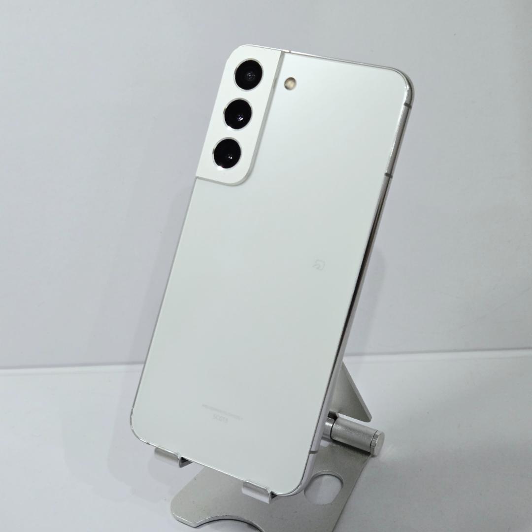 04 GalaxyS22 ホワイト SIMフリー 美品