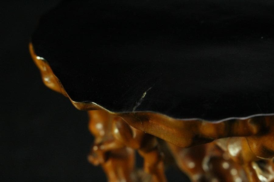 黄楊木 刻 根木台(K-HA524)