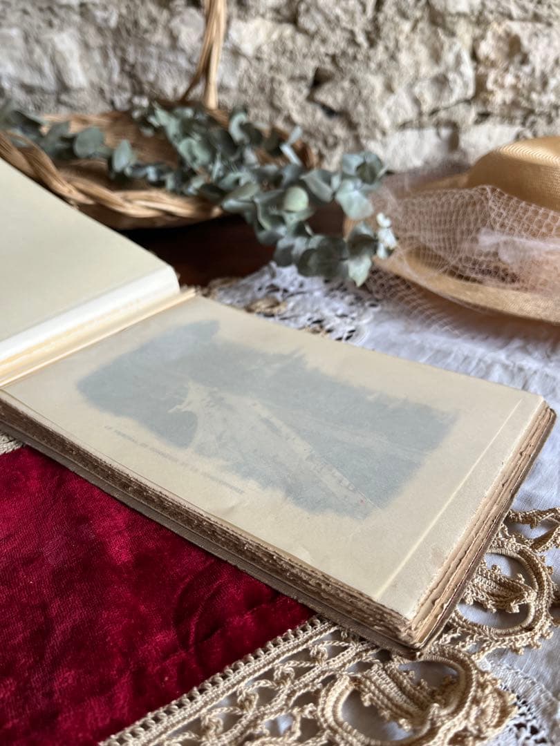 ◆フランスアンティーク｜希少パリ1900年代写真集フォトグラフ洋書白黒風景