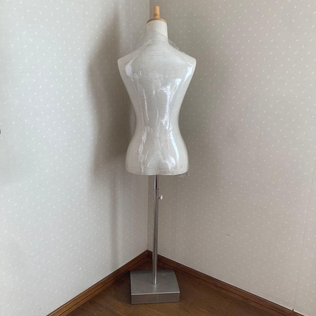 ホワイトマネキン 布製 調整可能