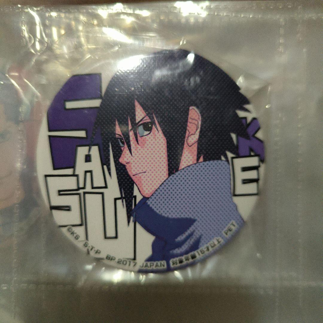 NARUTO サスケ セガ 缶バッジ