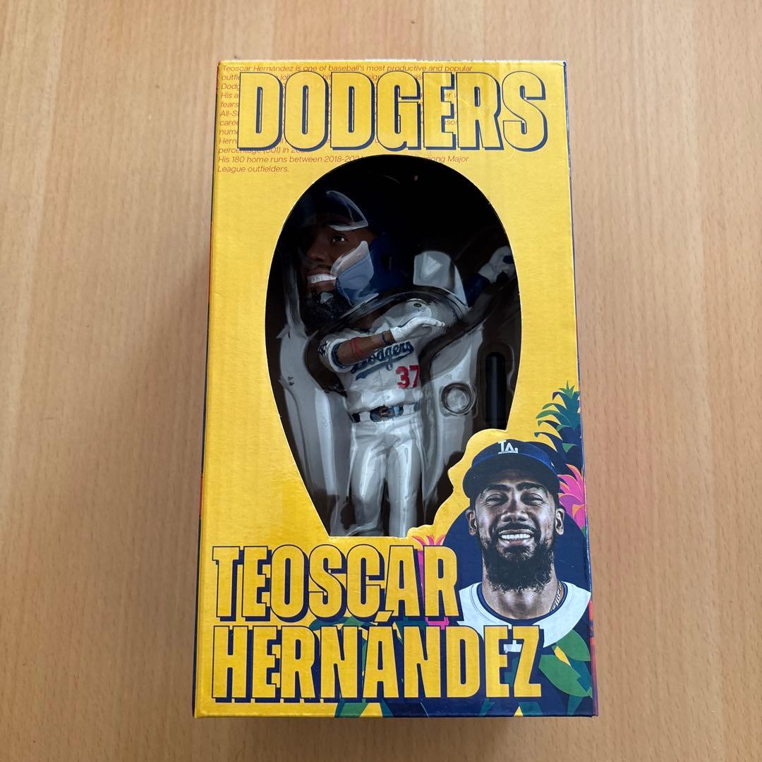 Dodgers テオスカー・ヘルナンデス 37 ボブルヘッド