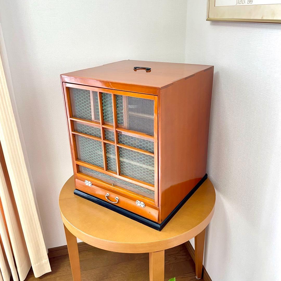 【無垢材】ビンテージ 木製 鳥籠 バードゲージ【アンティーク】