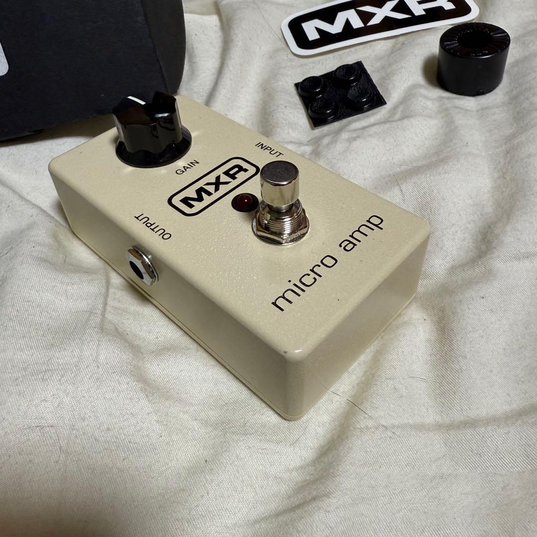 MXR Micro Amp M133 ブースター 自宅使用のみ 箱あり