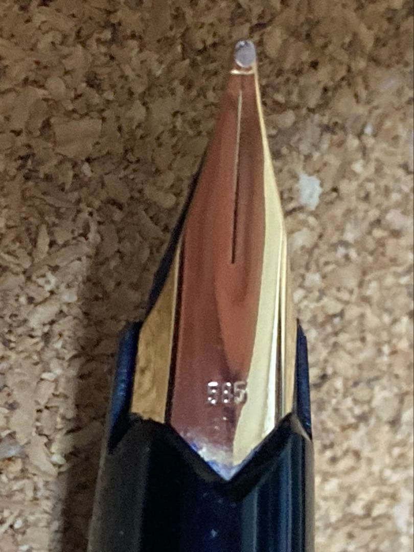 昭和レトロ　アンティーク モンブラン万年筆　227 1974-1977