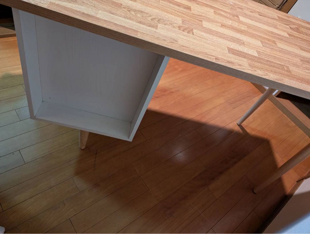 【送料込】パソコンデスク 作業机 テーブル 学習机 家具 木製家具