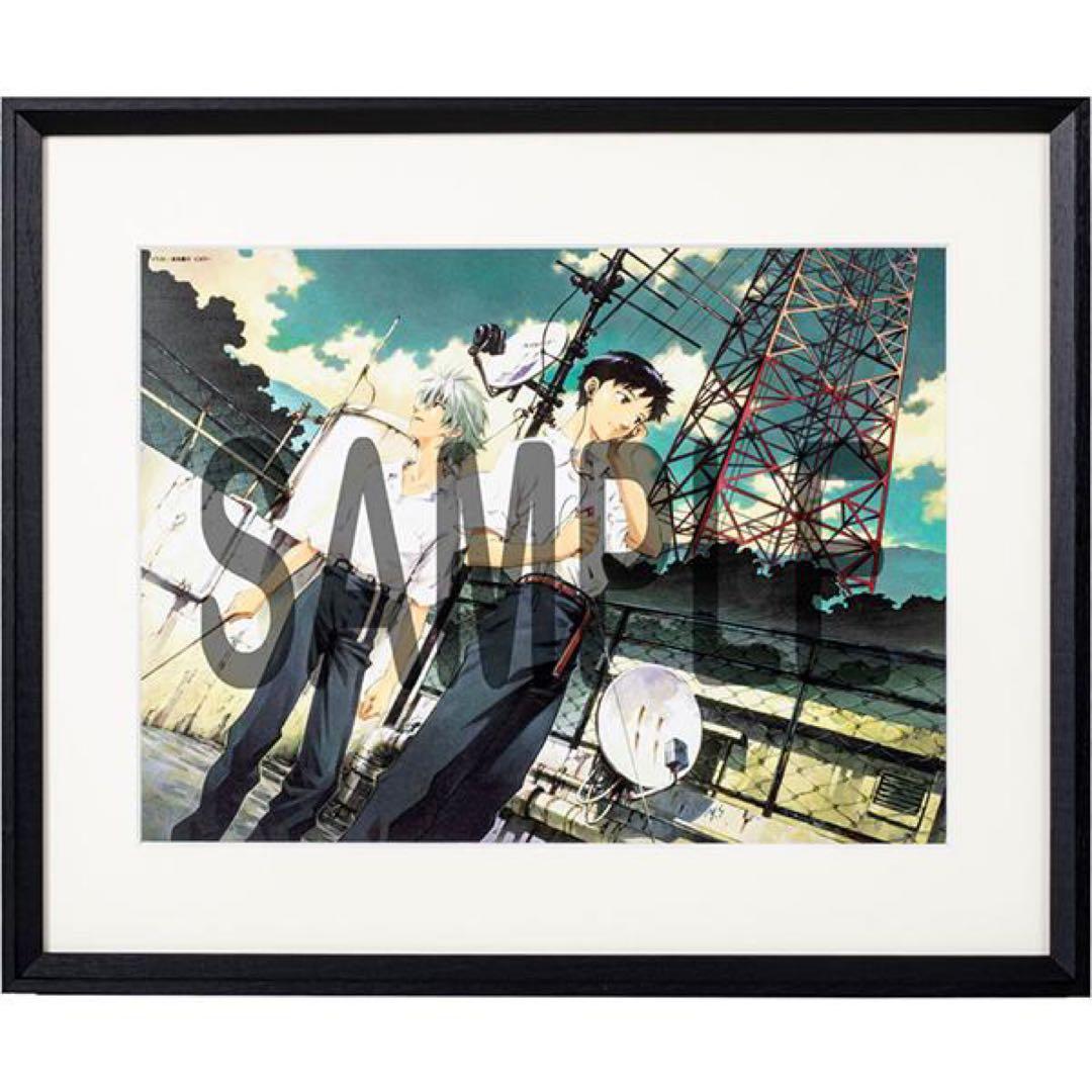 エヴァンゲリオン　複製原画　碇シンジ 渚カヲル