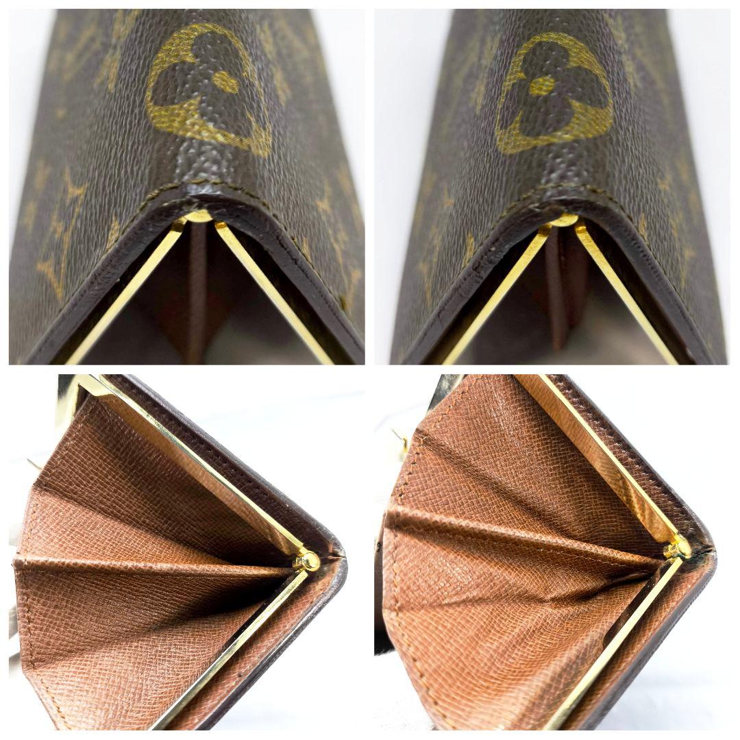 ルイヴィトン モノグラム ガマ口 パース　ケース 小銭入れ