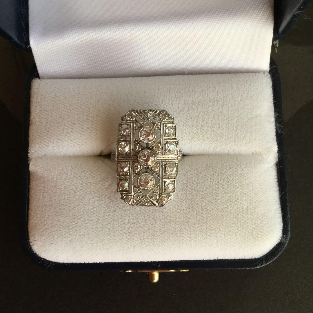 ☆アンティーク/ダイヤモンドリング