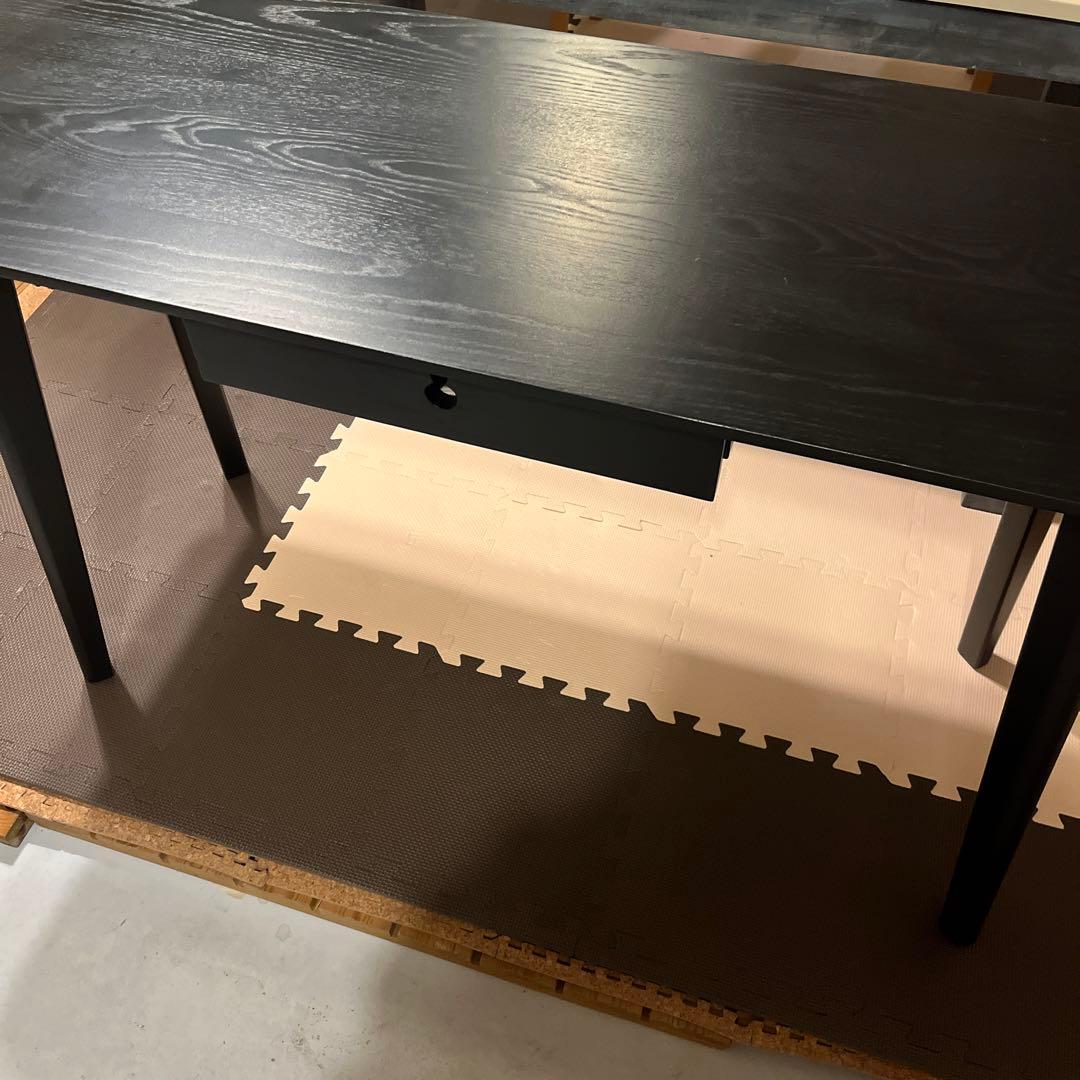 【IKEA】　LISABO リーサボー　IKEA イケア　ブラック　長机