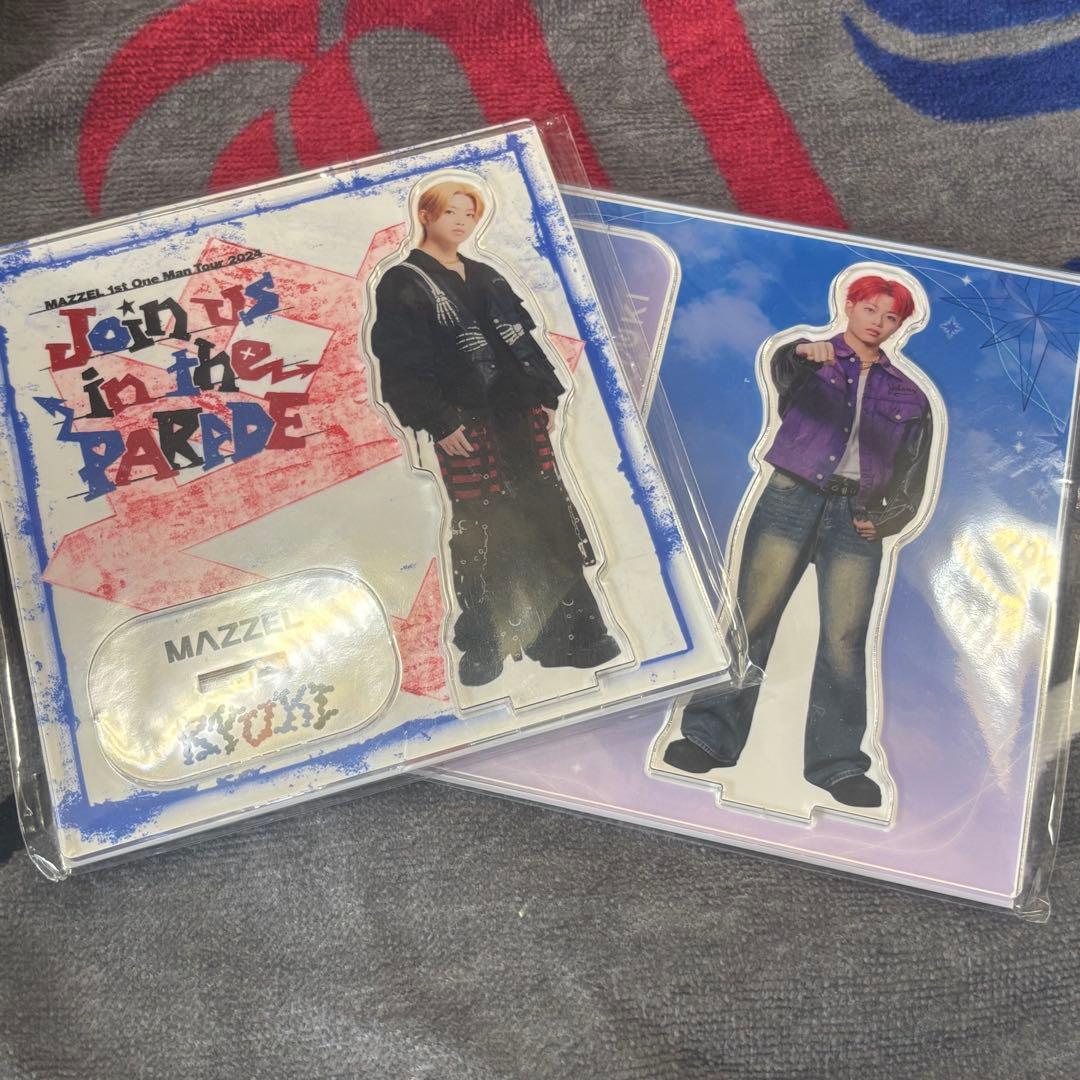 MAZZEL RYUKI アクスタ 2点セット 傷有り【即購入可】