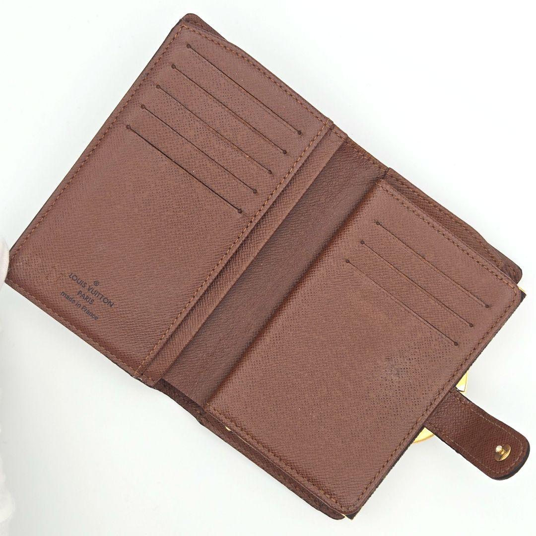 ◆新型◆ルイヴィトン ポルトフォイユ ヴィエノワ がま口 モノグラム 折り財布